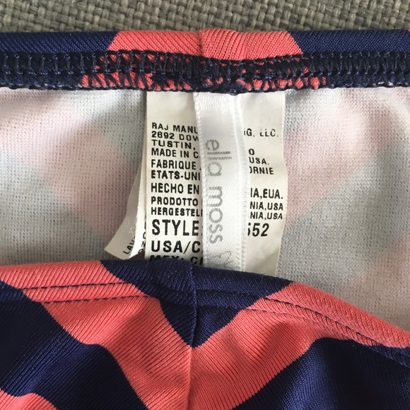 Ella Moss Chevron Stripe Bikini - Picture 5 of 6